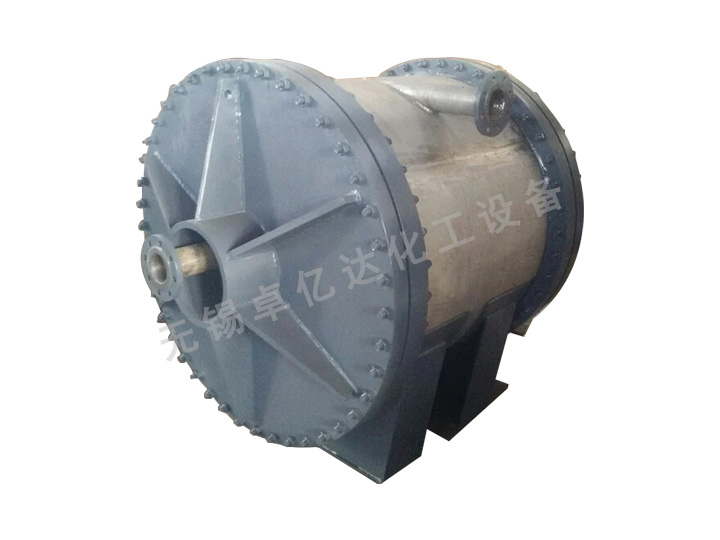 Partition wall spiral plate heat exchanger